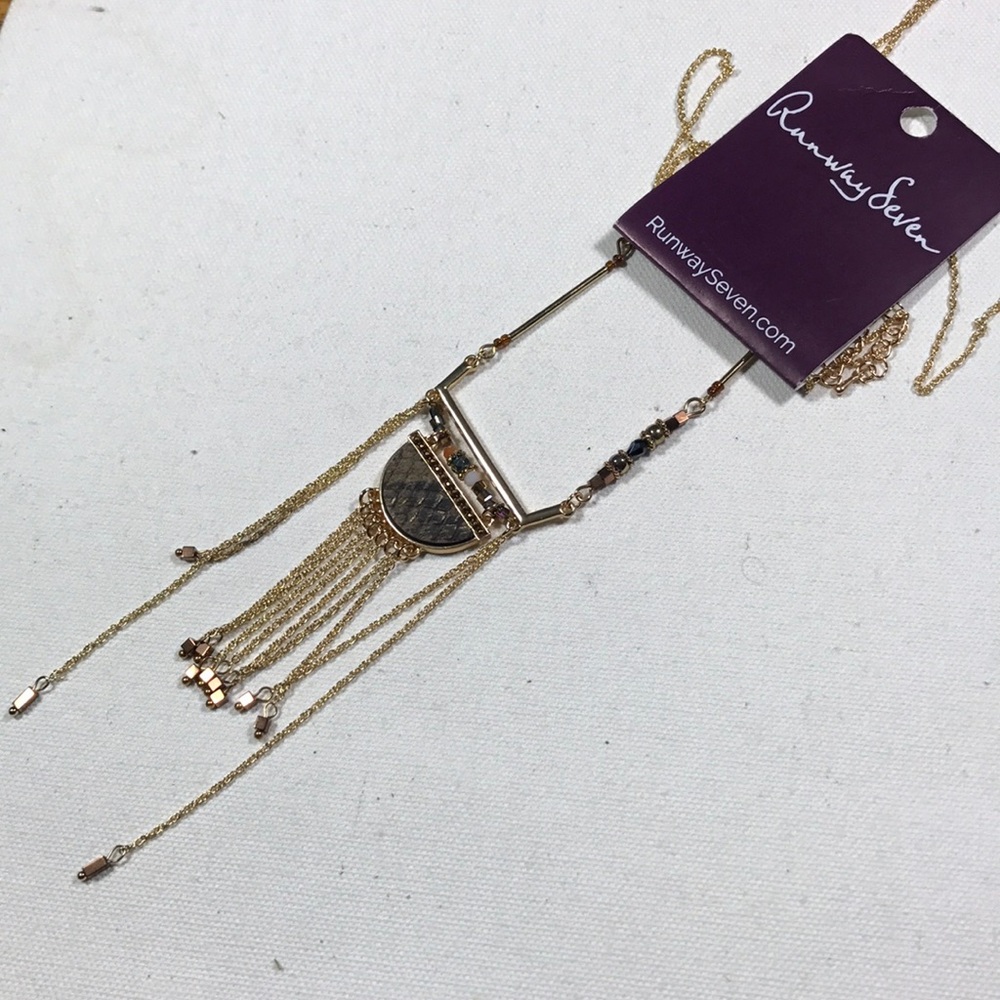 Runway seven necklace